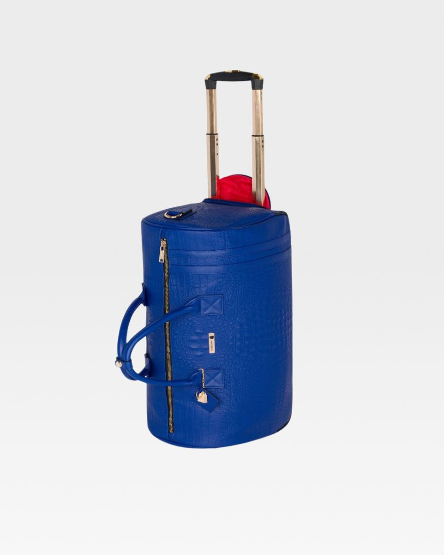 Apollo 2 Backpack & Rolling Duffle Bag Set in Royal Blue