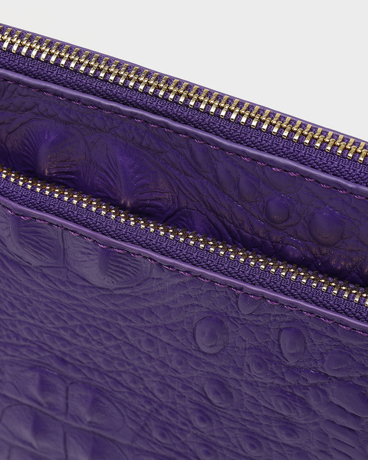 Apollo 2 Clutch Purse in Purple
