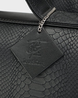 Statement Weekender Backpack in Black