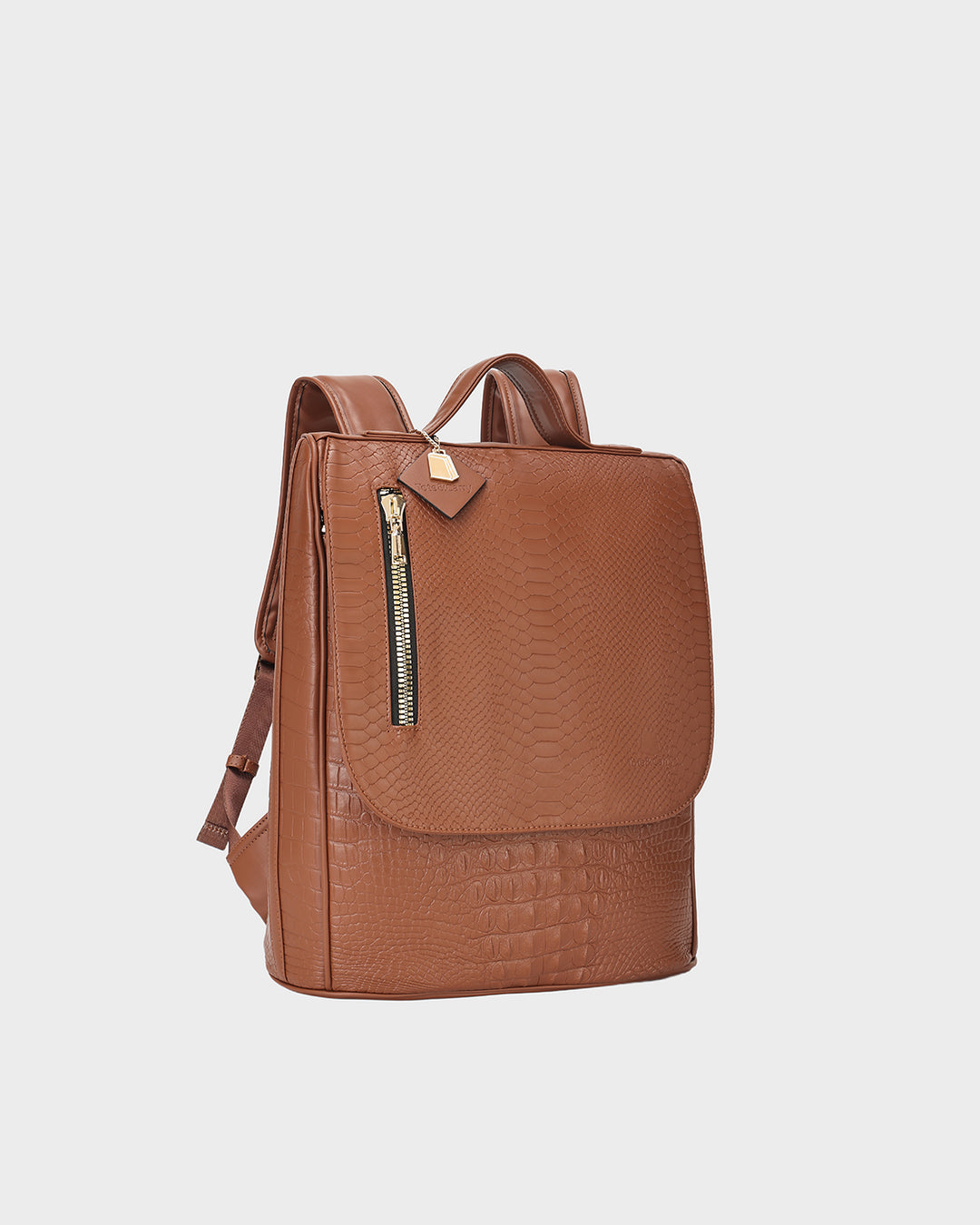 Statement Weekender Travel Set in Caramel