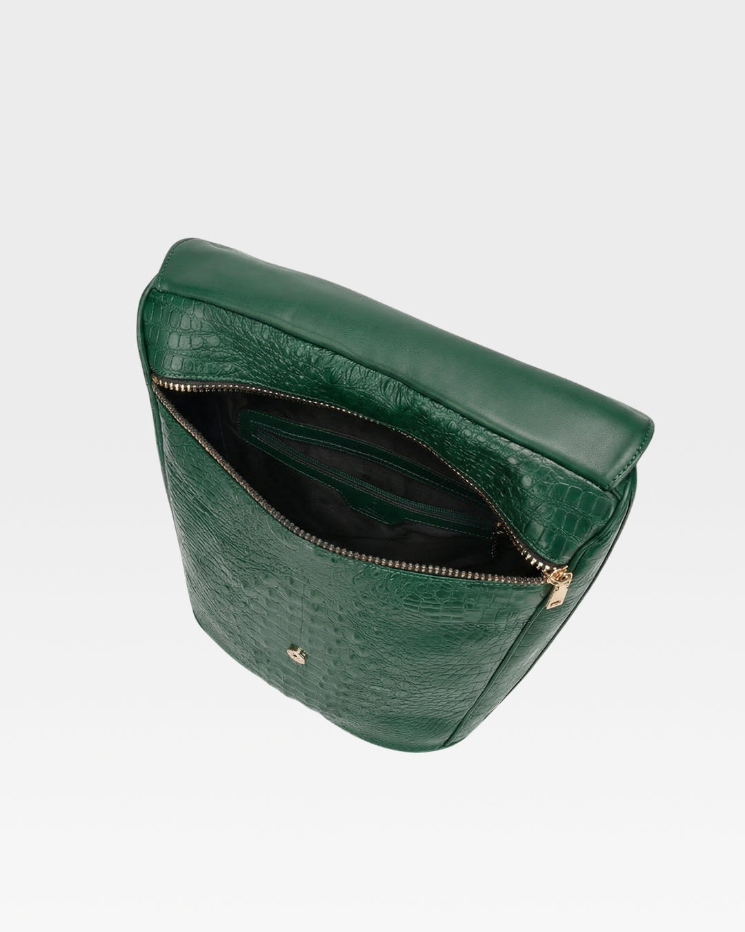 Statement Weekender Backpack in Emerald Green