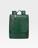 Statement Weekender Backpack in Emerald Green