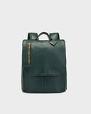 Statement Weekender Backpack in Emerald Green V2