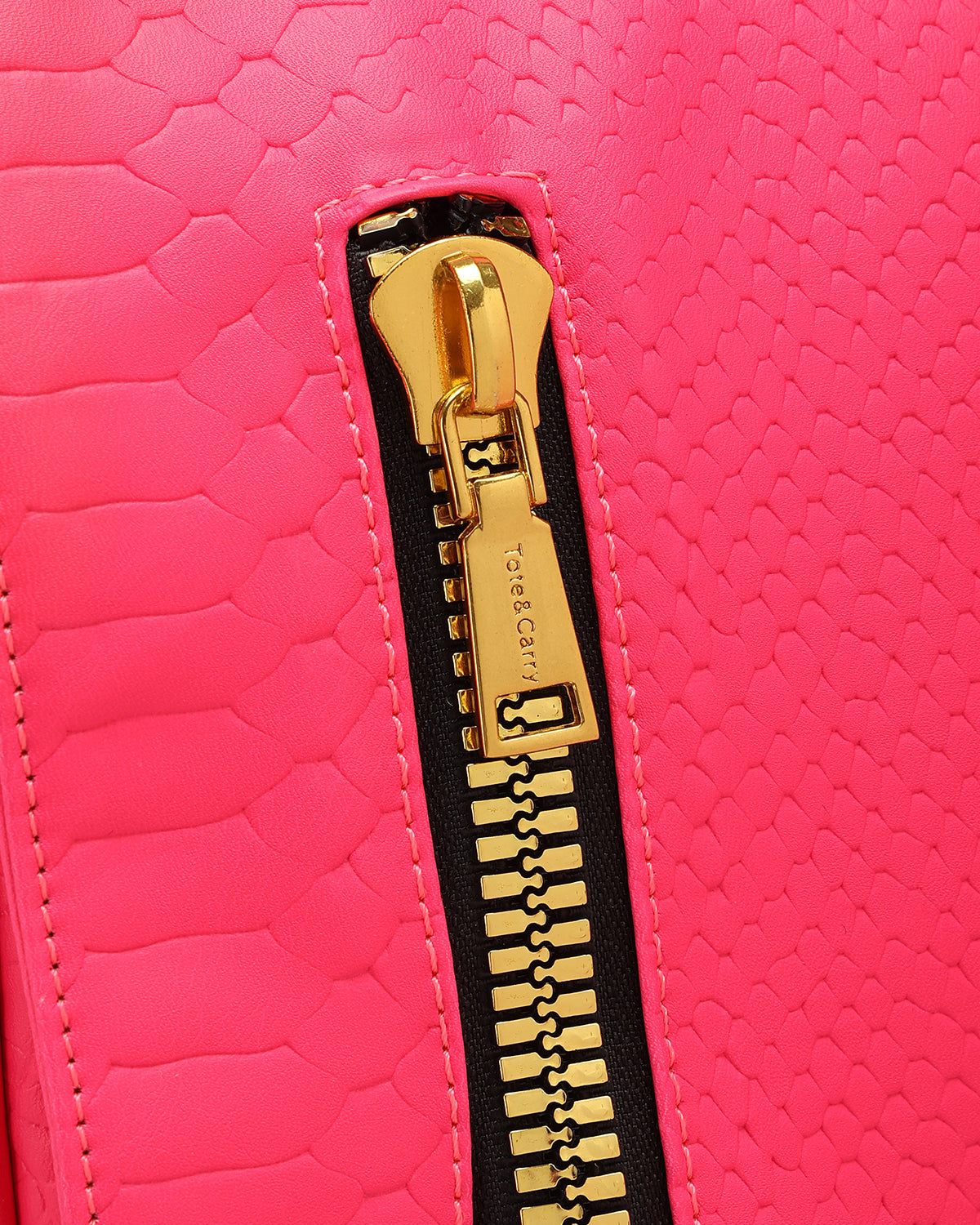 Statement Weekender Backpack in Neon Pink