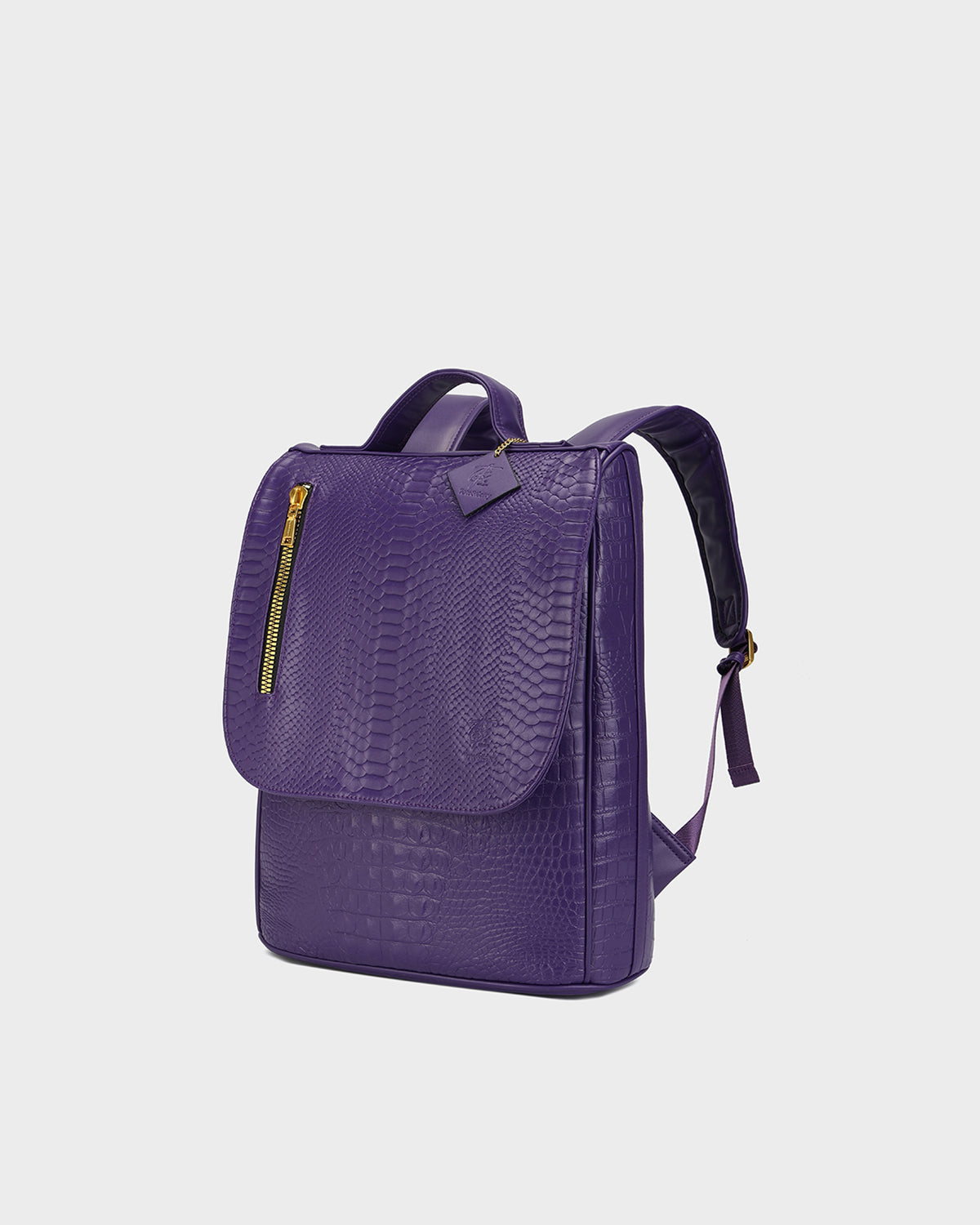 Statement Weekender Backpack in Purple
