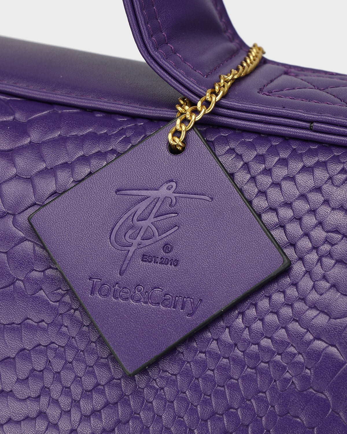 Statement Weekender Backpack in Purple