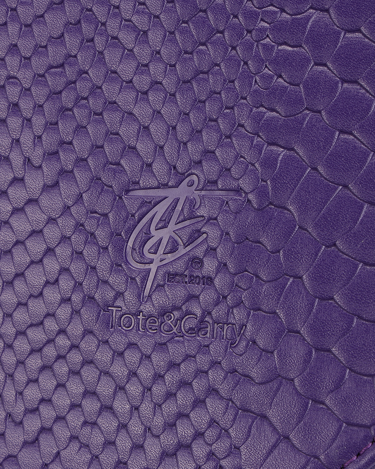 Statement Weekender Backpack in Purple
