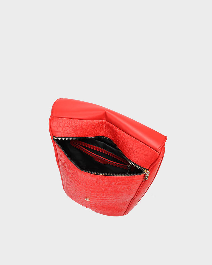 Statement Weekender Travel Set in Red