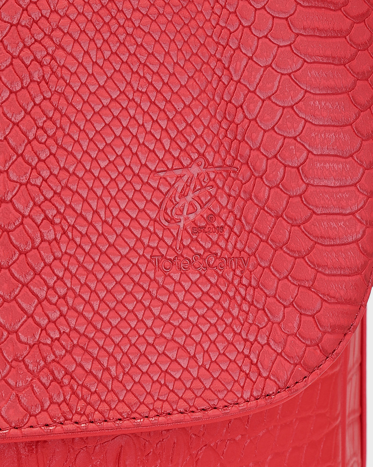 Statement Weekender Backpack in Red