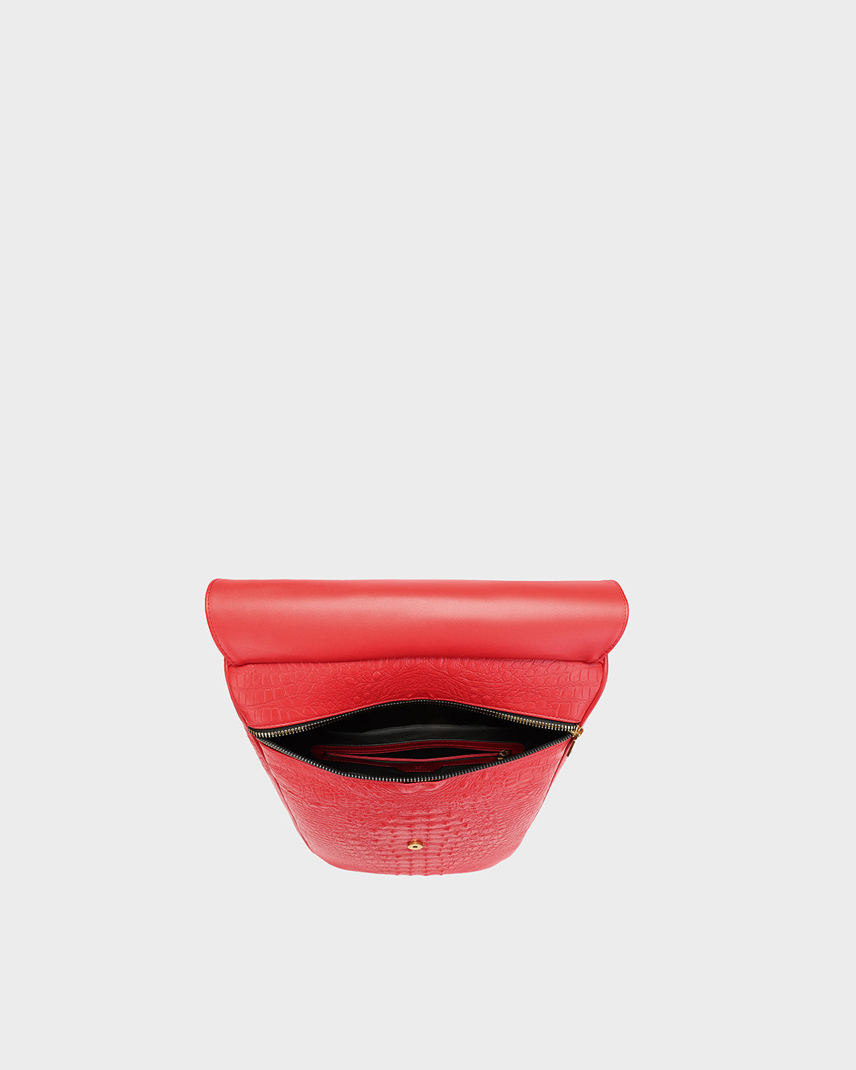 Statement Weekender Backpack in Red