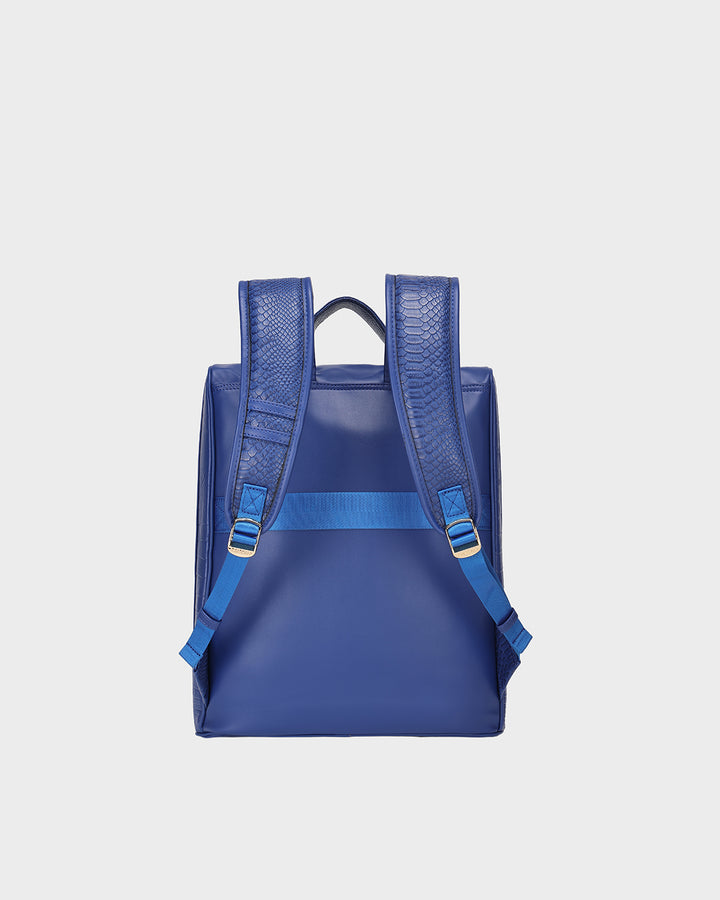 Statement Weekender Backpack in Royal Blue