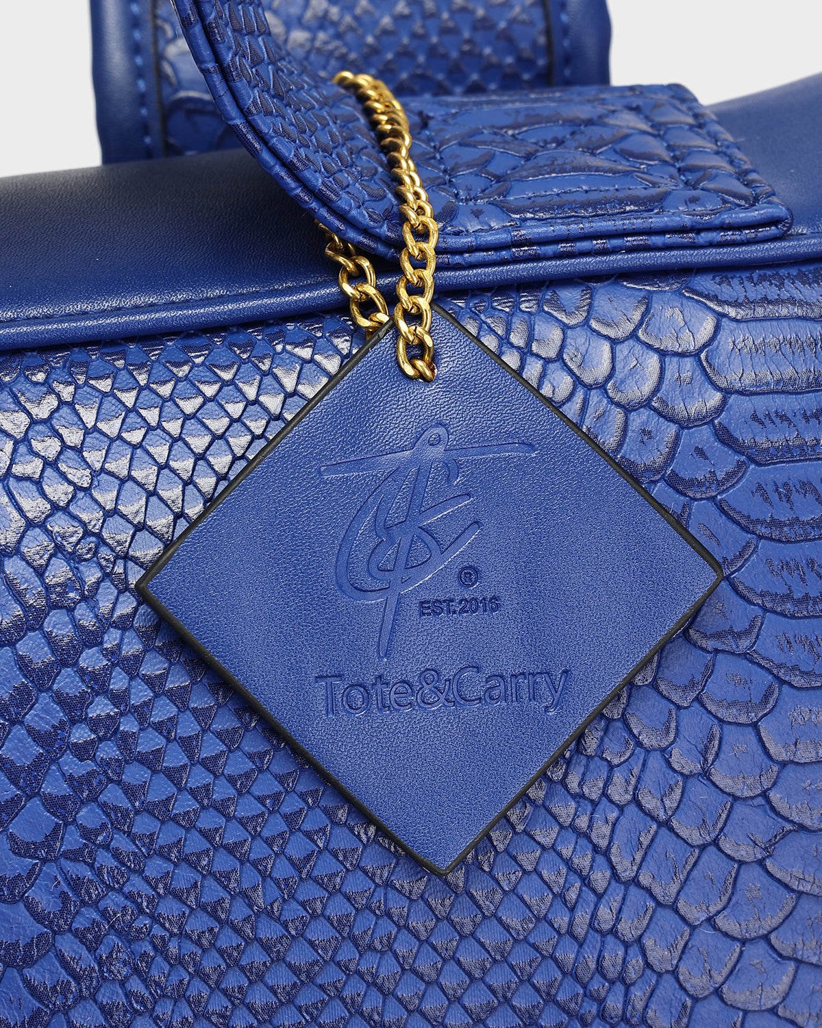 Statement Weekender Backpack in Royal Blue