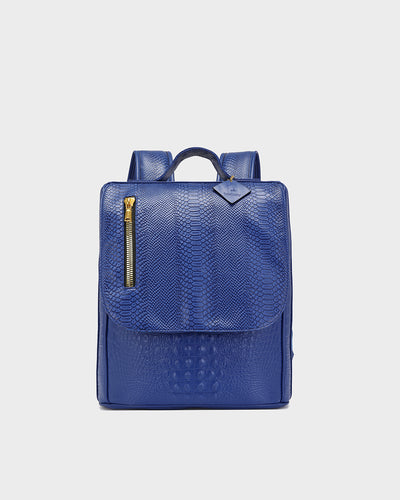 Statement Weekender Backpack in Royal Blue V2