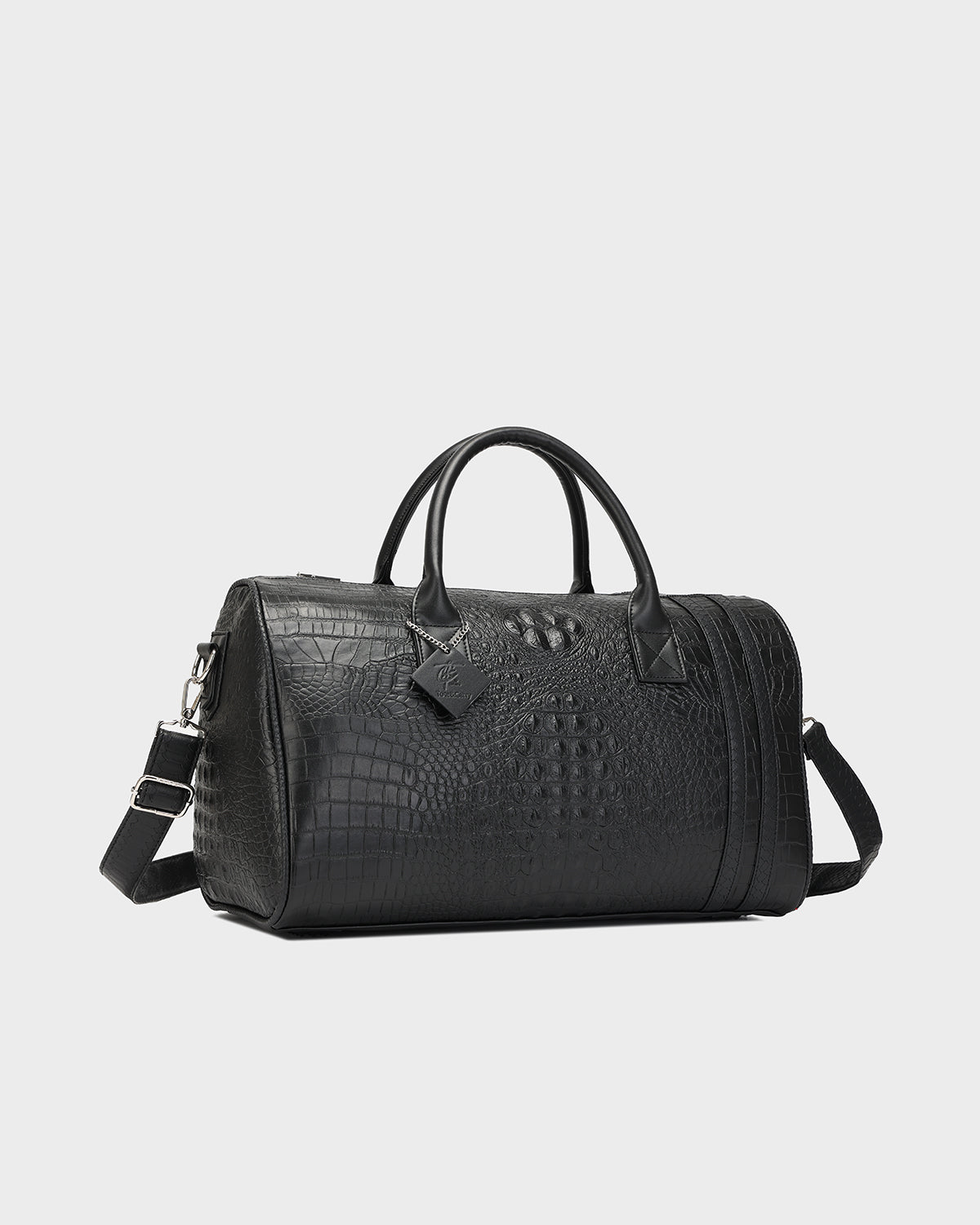Statement Weekender Travel Set in Black