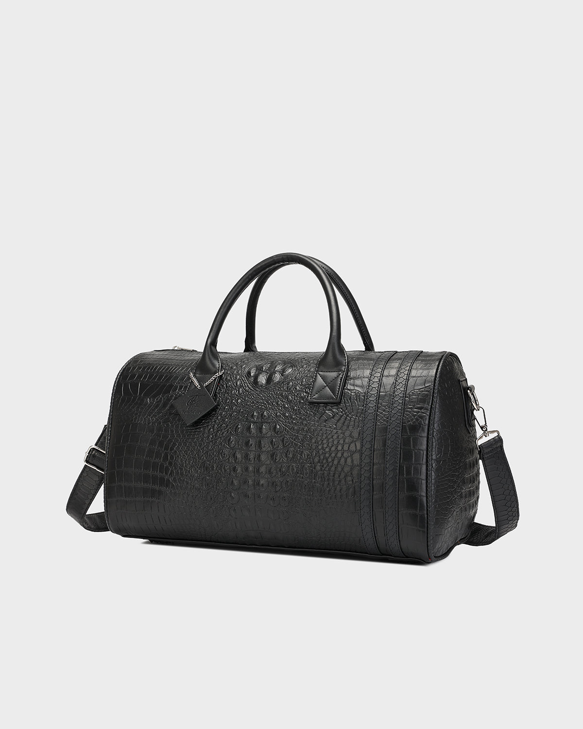 Statement Weekender Travel Set in Black