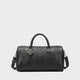 Statement Weekender Duffle Bag in Black