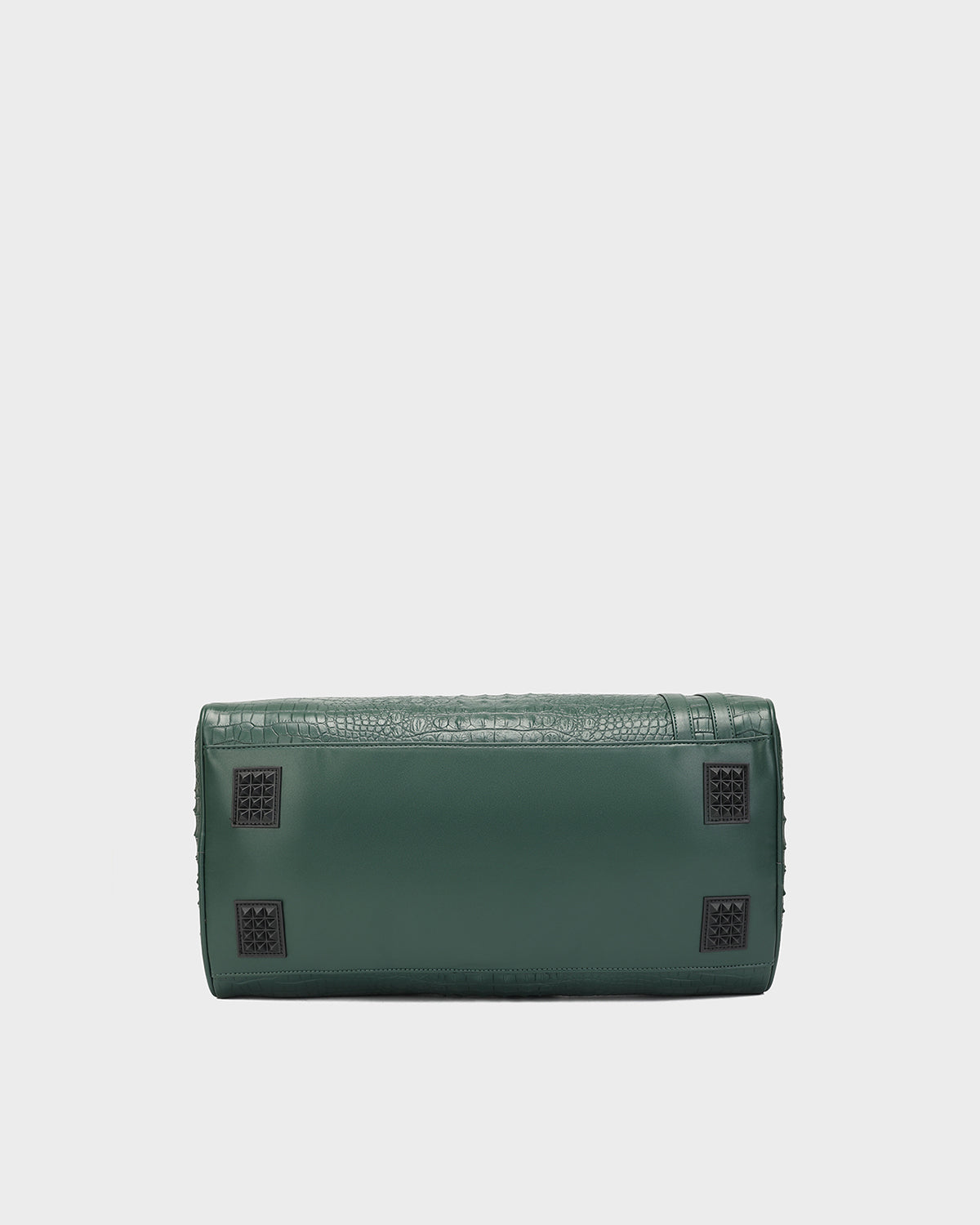 Statement Weekender Duffle Bag in Emerald Green