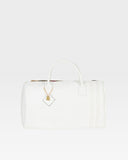 Statement Weekender Duffle Bag in White