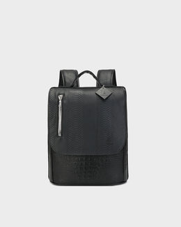 Statement Weekender Backpack in Black