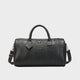 Statement Weekender Duffle Bag in Black
