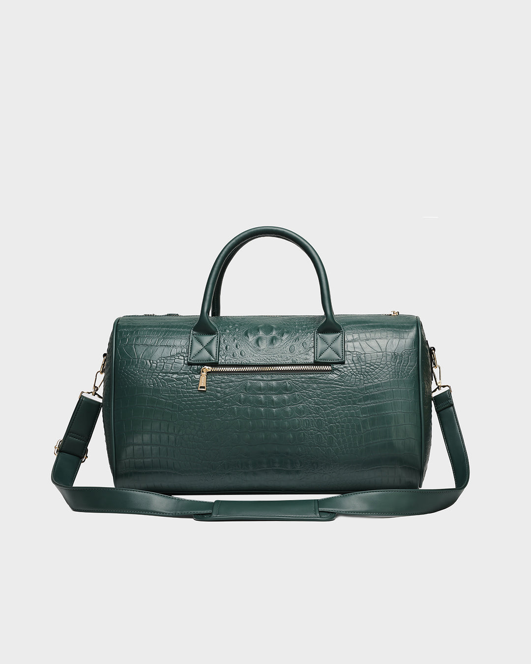 Statement Overnight Travel Set in Emerald Green
