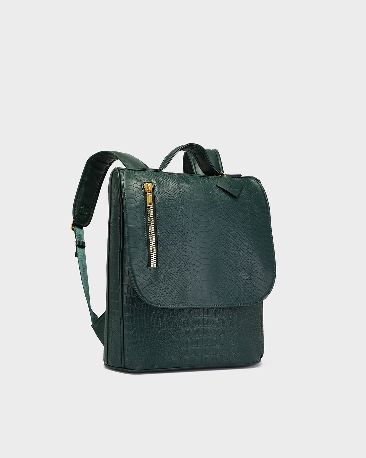 Statement Weekender Travel Set in Emerald Green