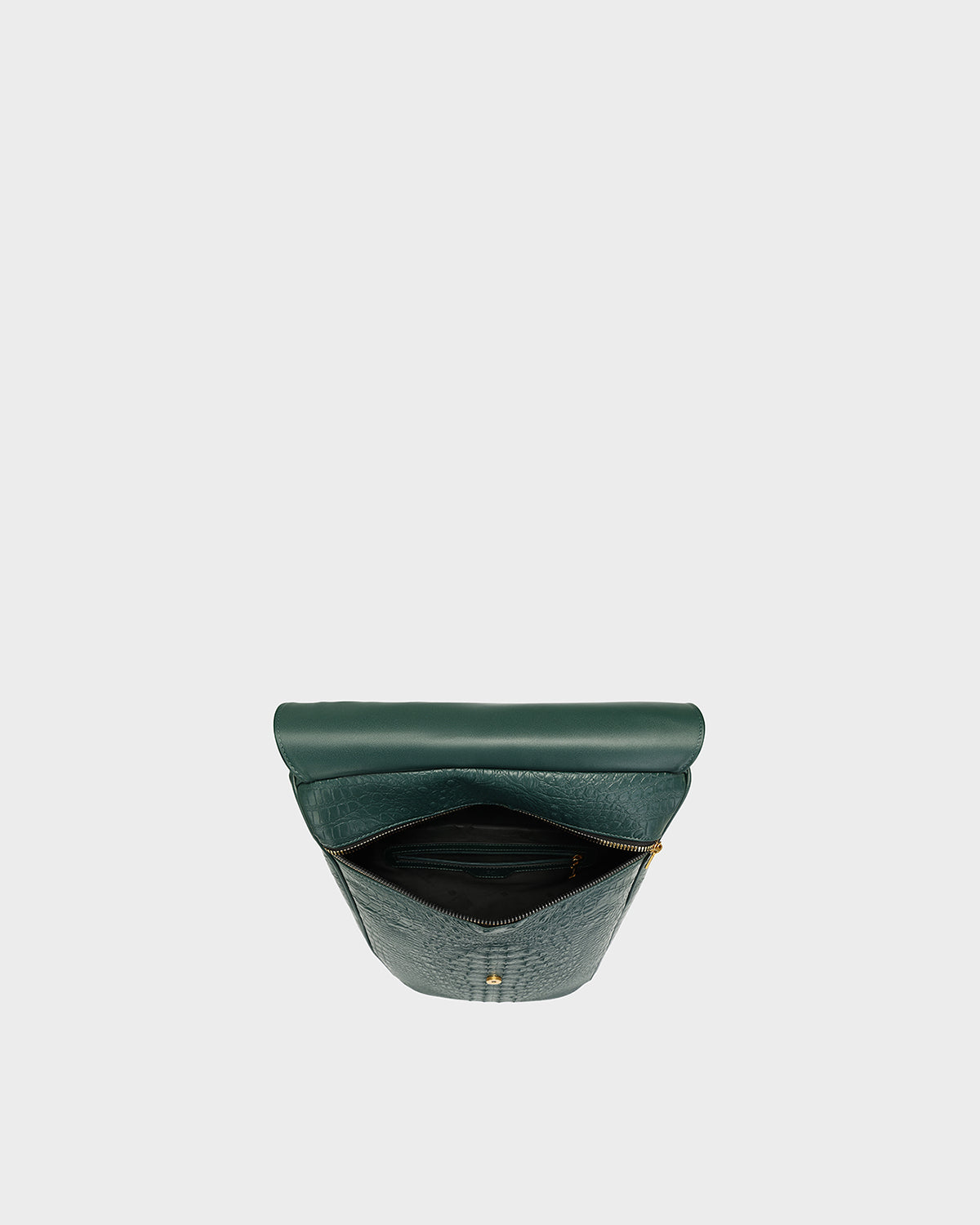 Statement Weekender Travel Set in Emerald Green
