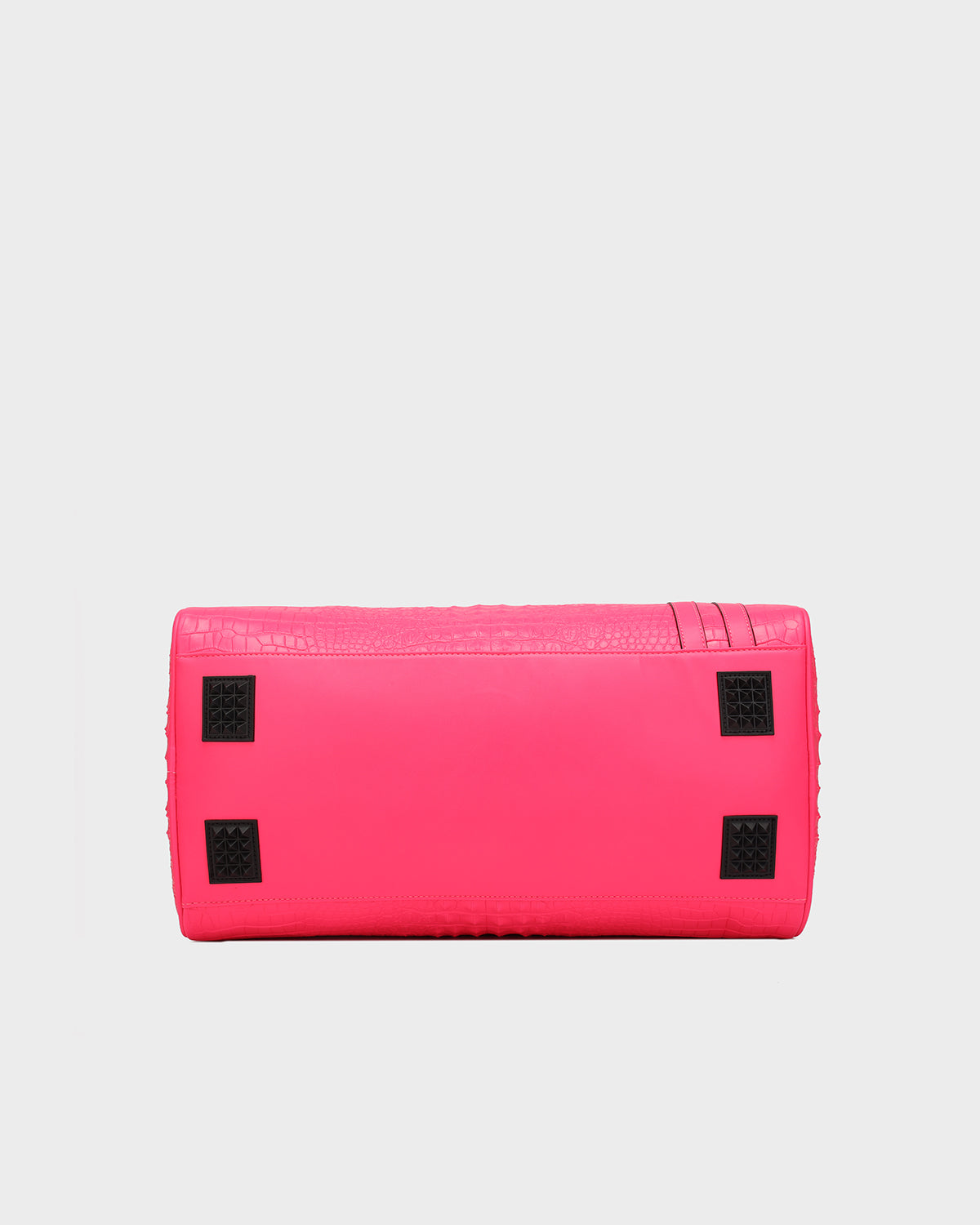 Statement Weekender Travel Set in Neon Pink