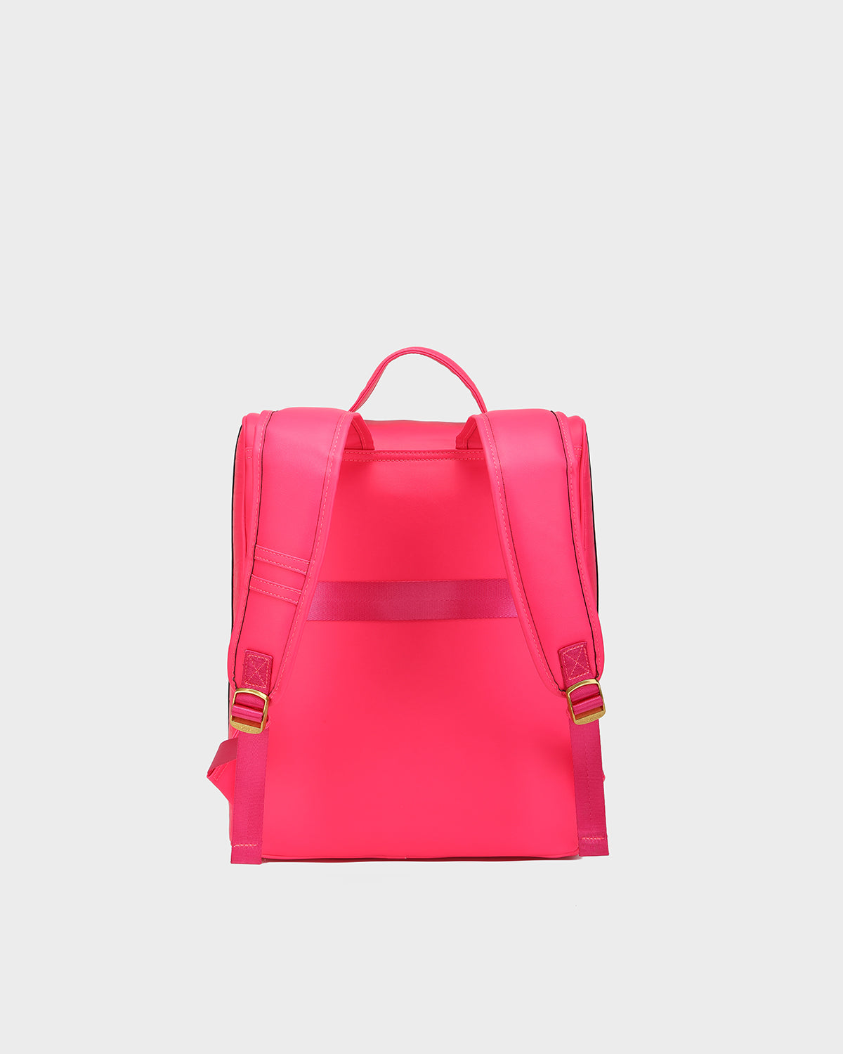 Statement Weekender Travel Set in Neon Pink