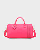 Statement Weekender Duffle Bag in Neon Pink V2