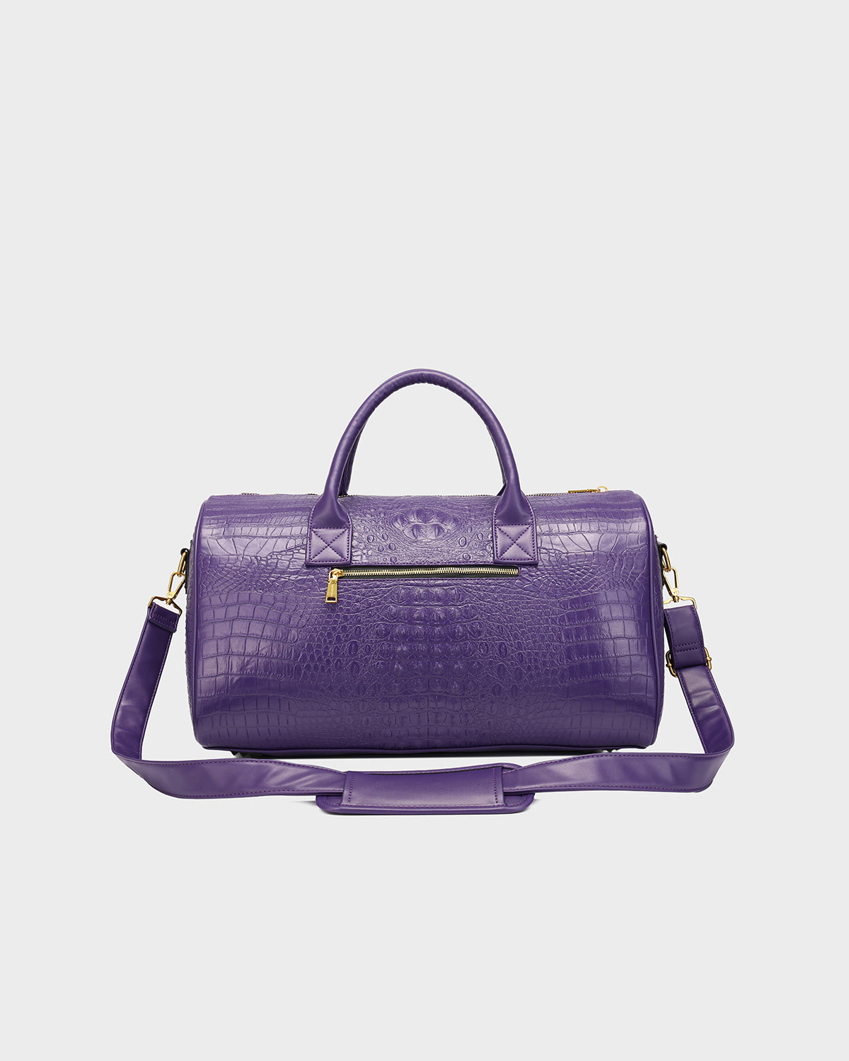 Statement Weekender Travel Set in Purple
