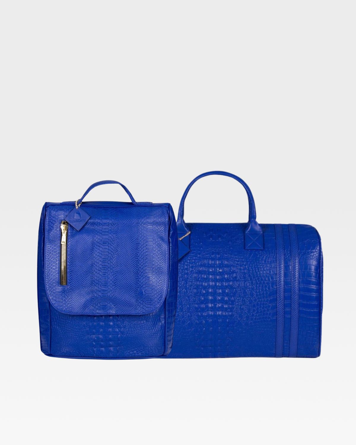 Statement Weekender Travel Set in Royal Blue – Tote&Carry