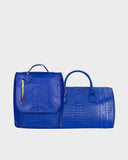Statement Weekender Travel Set in Royal Blue