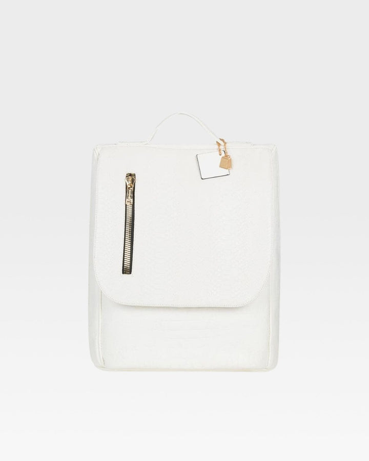 Statement Weekender Travel Set in White