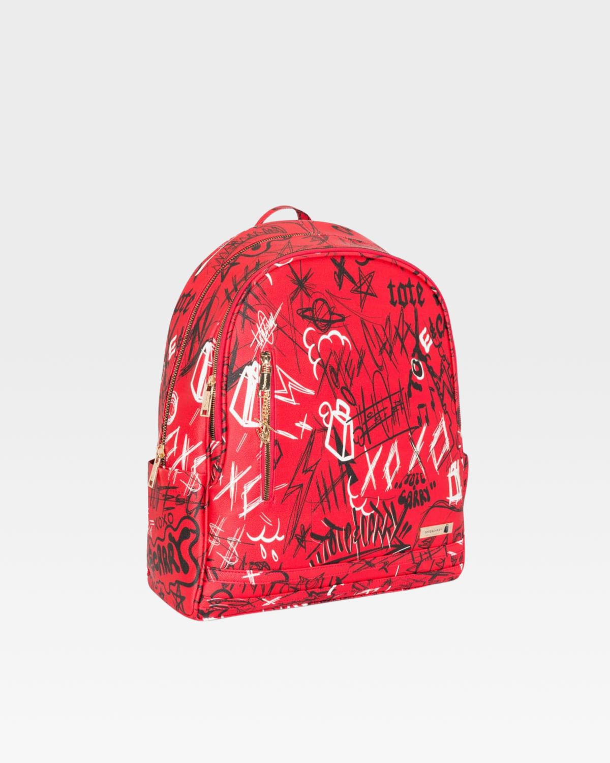 Street Traveler Backpack in Red