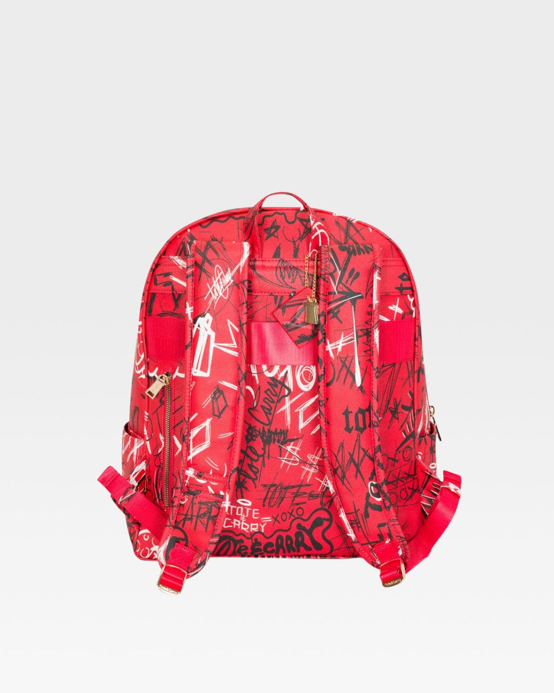 Street Traveler Rolling Duffle Set in Red