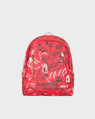 Street Traveler Backpack in Red