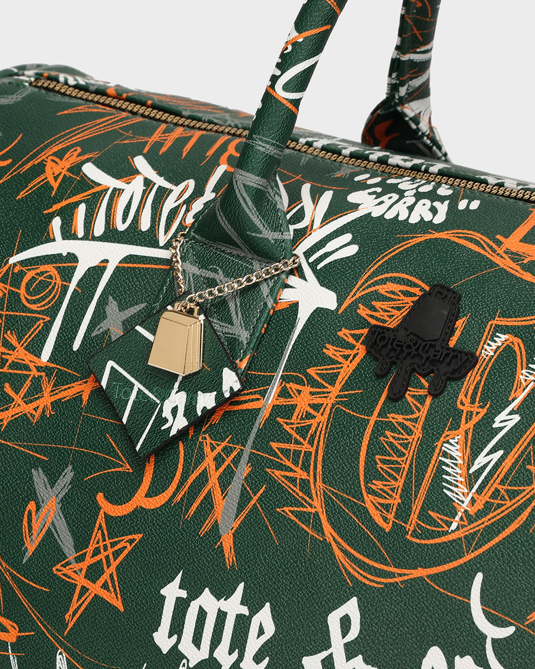 Street Traveler Rolling Duffle in Emerald Green