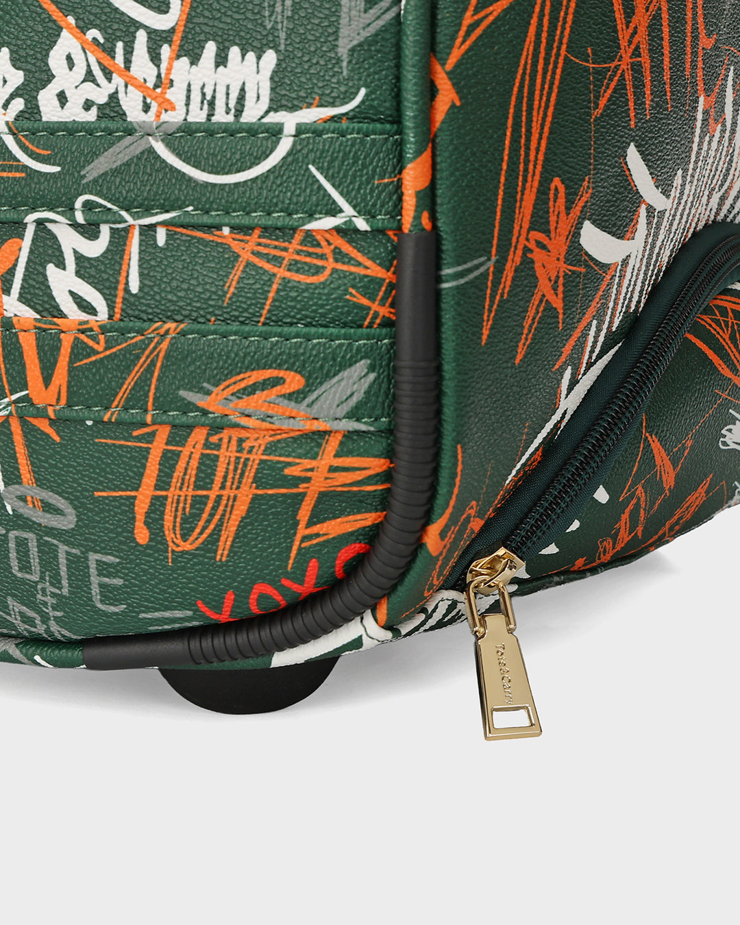 Street Traveler Rolling Duffle in Emerald Green