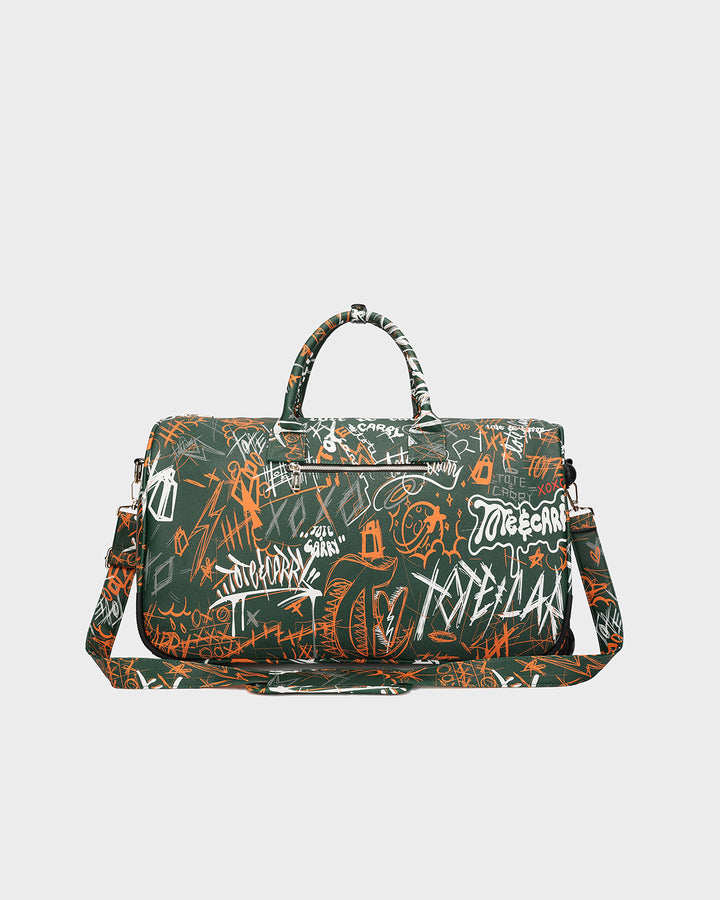 Street Traveler Rolling Duffle in Emerald Green