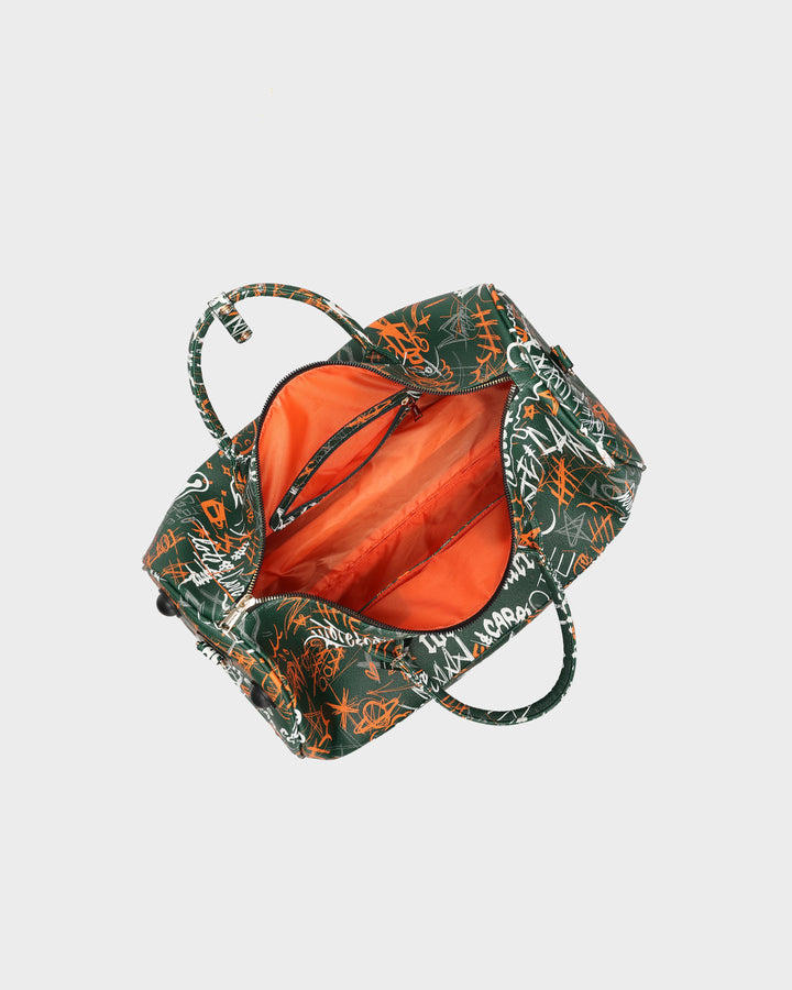 Street Traveler Rolling Duffle in Emerald Green