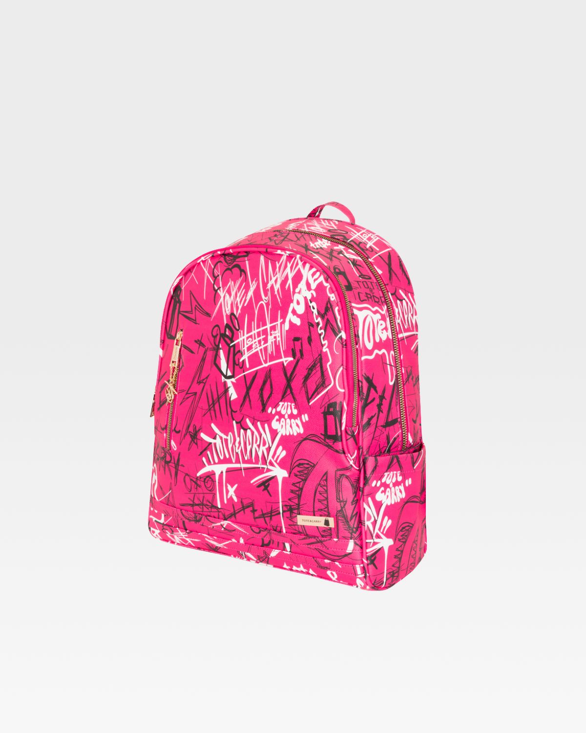 Street Traveler Backpack in Neon Pink
