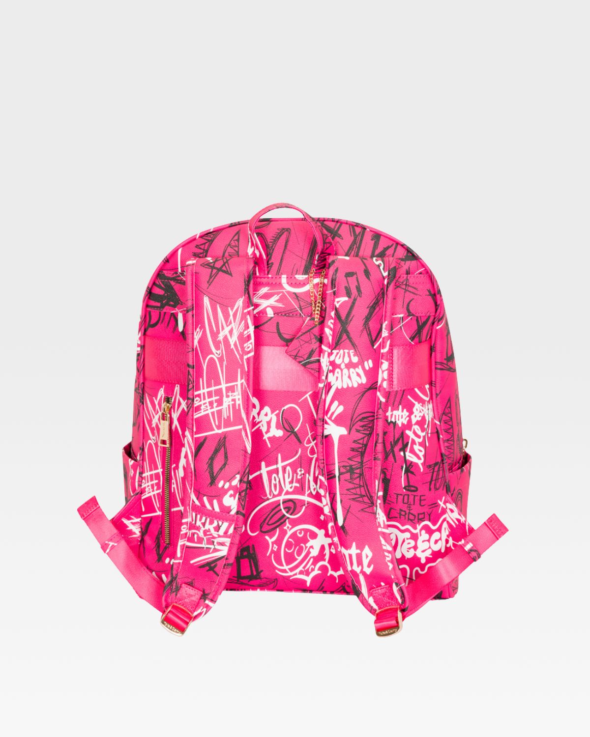 Street Traveler Backpack in Neon Pink