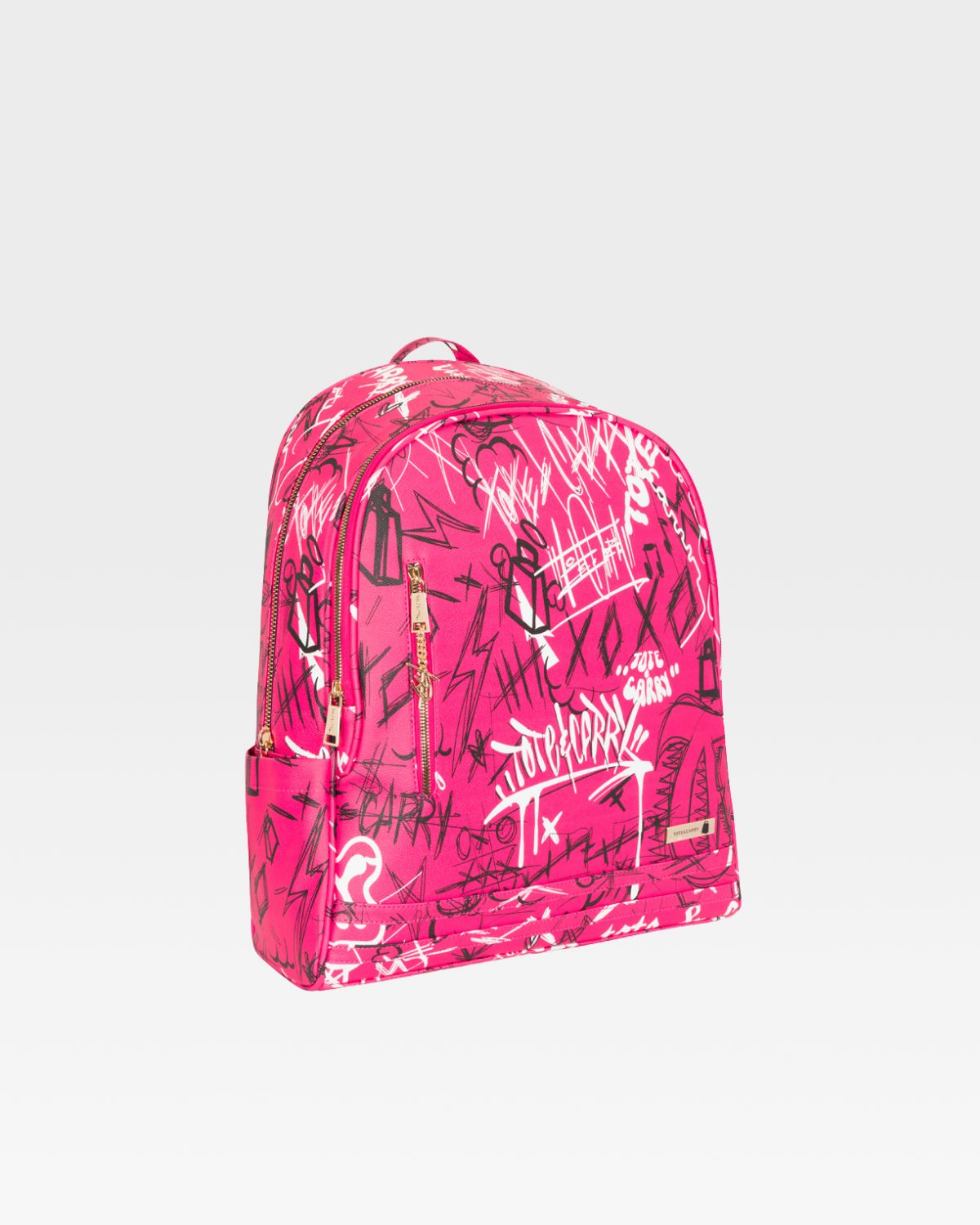 Street Traveler Backpack in Neon Pink