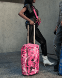 Street Traveler Rolling Duffle Set in Baby Pink