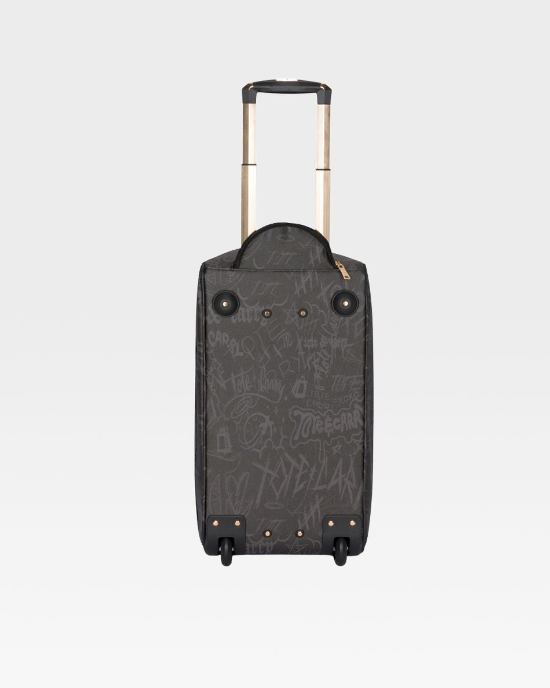 Graffiti Tombstone Roller Duffle Set in Black