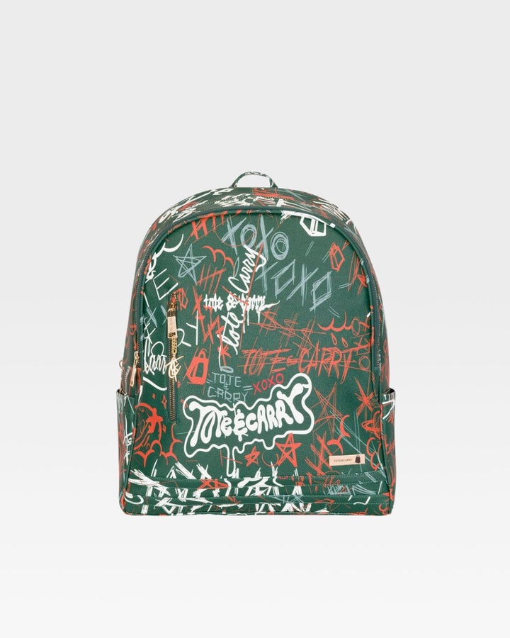 Street Traveler Rolling Duffle Set in Emerald Green