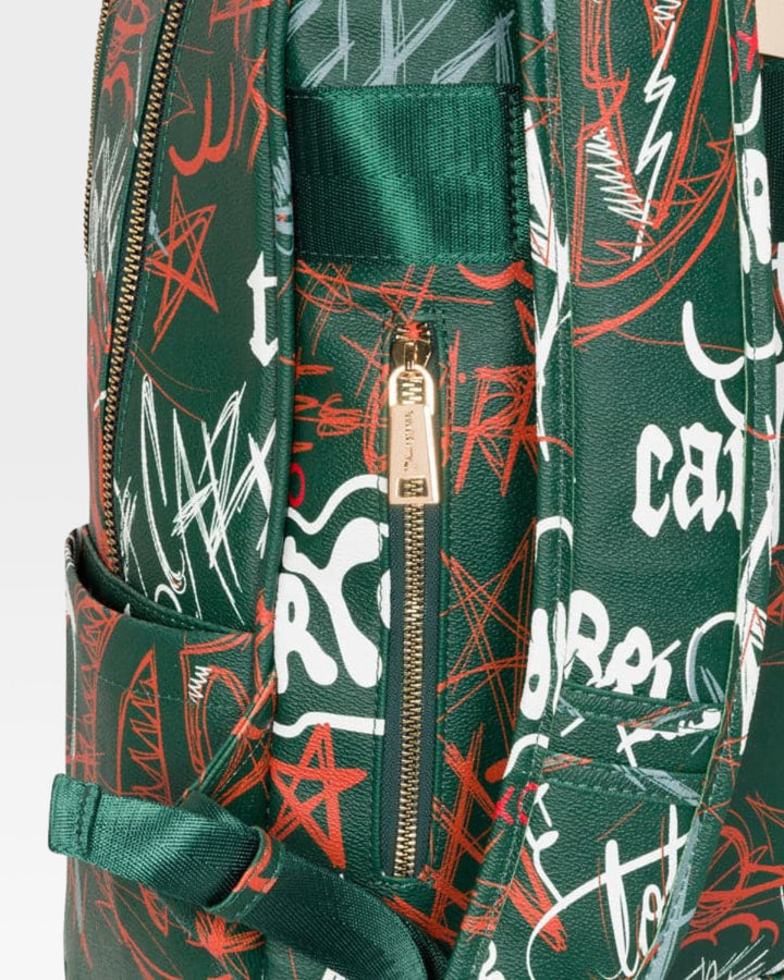 Street Traveler Rolling Duffle Set in Emerald Green
