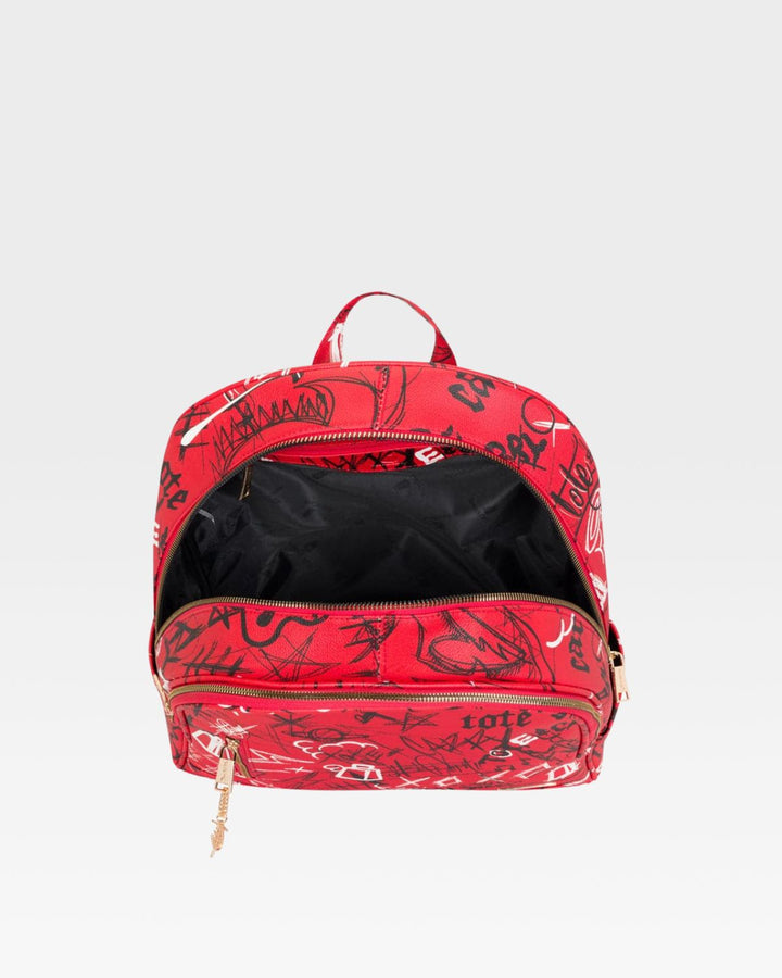 Street Traveler Rolling Duffle Set in Red