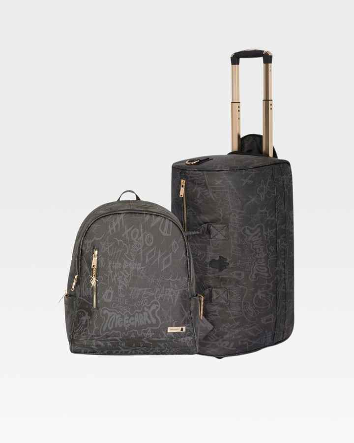 Graffiti Tombstone Roller Duffle Set